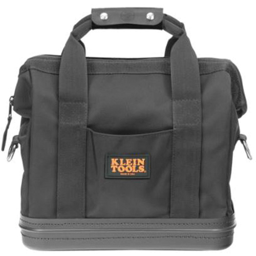 Tool Bag, Ballistic Nylon, 10 Pockets, Black