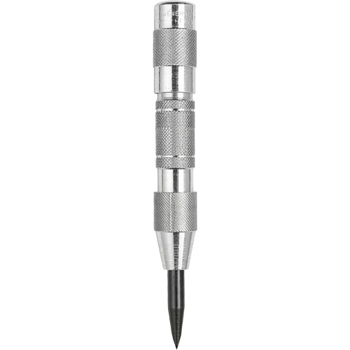 Automatic Center Punch, 13/125" Dia., 5/8" Stock Size, 5" L