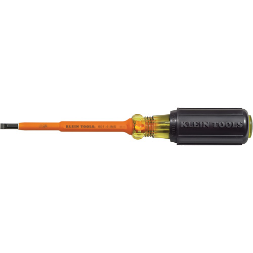 Insulated, Slot Cabinet Tip Screwdrivers