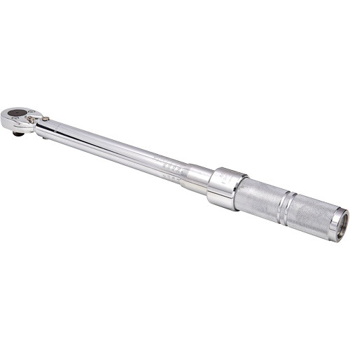 Micrometer Torque Wrench, 3/8" Square Drive, 10-80 ft-lbs.