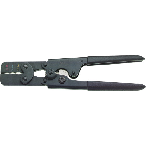 Full Cycle Ratcheting Crimper for Insulated Terminals