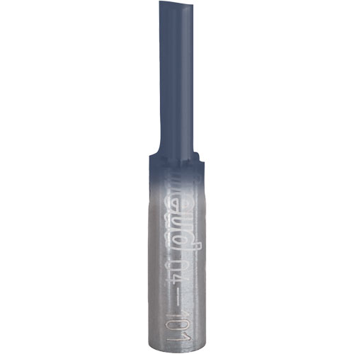 Router Bit - Double Flute Straight Bit, 5/32" Dia., 5/8" H, 1-1/2" L, 1/4" Shank