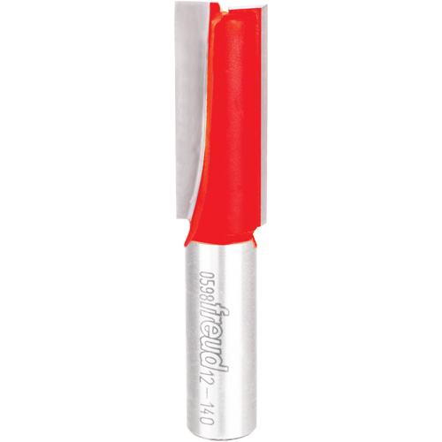 Router Bit - Double Flute Straight Bit, 5/8" Dia., 2" H, 3" L, 1/2" Shank