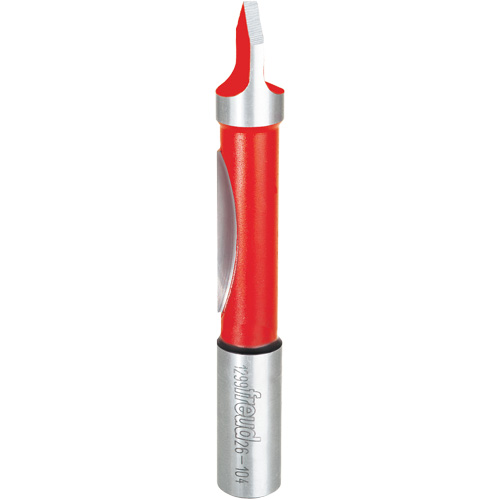 Router Bit - Panel Pilot Bit, 1/2" Dia., 1-1/4" H, 3-3/4" L, 1/2" Shank