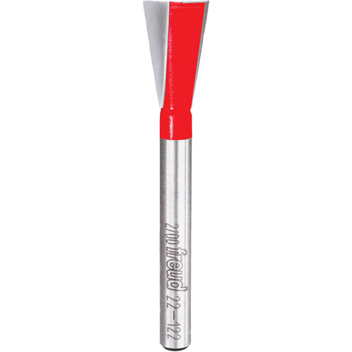 Router Bit - Dovetail Bit, 1/2" Dia., 1/4" Shank