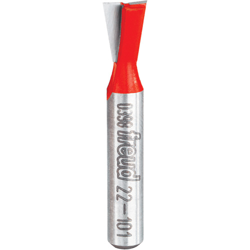 Router Bit - Dovetail Bit, 5/16" Dia., 1/4" Shank