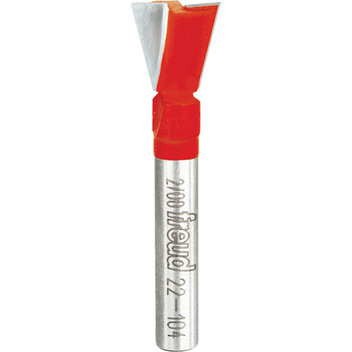 Router Bit - Dovetail Bit, 1/2" Dia., 1/4" Shank
