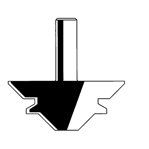 Router Bit - Lock Mitre Bit, 2-3/4" Dia., 1/2" Shank