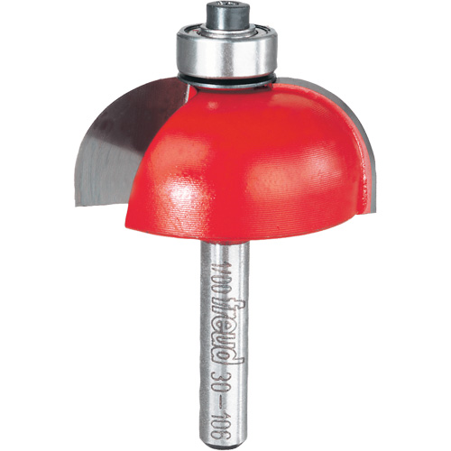 Router Bit - Cove Bit, 1-3/8" Dia., 1/4" Shank