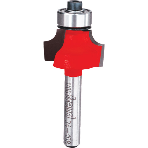 Router Bit - Rounding Over Bit, 7/8" Dia., 1/4" Shank