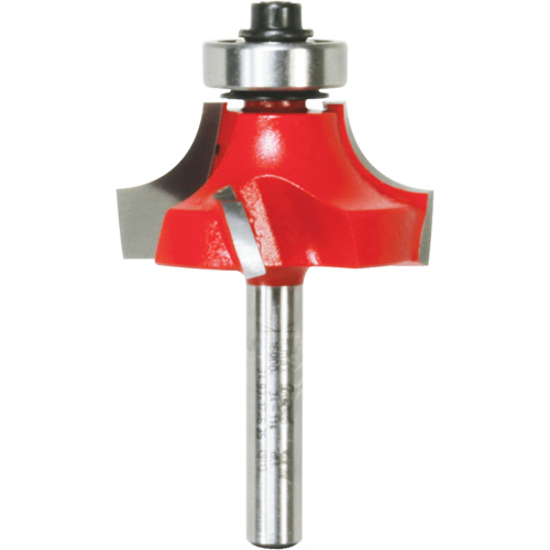 Router Bit - Rounding Over Bit, 1-1/4" Dia., 1/4" Shank