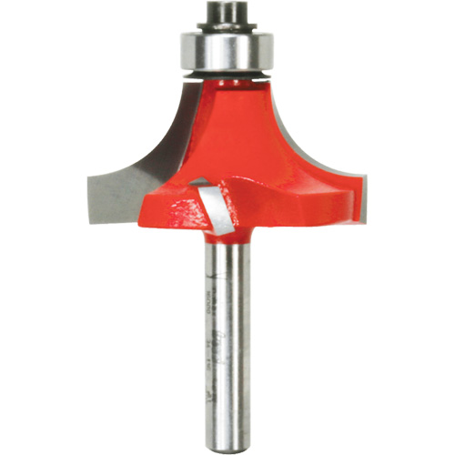 Router Bit - Rounding Over Bit, 1-1/2" Dia., 1/4" Shank