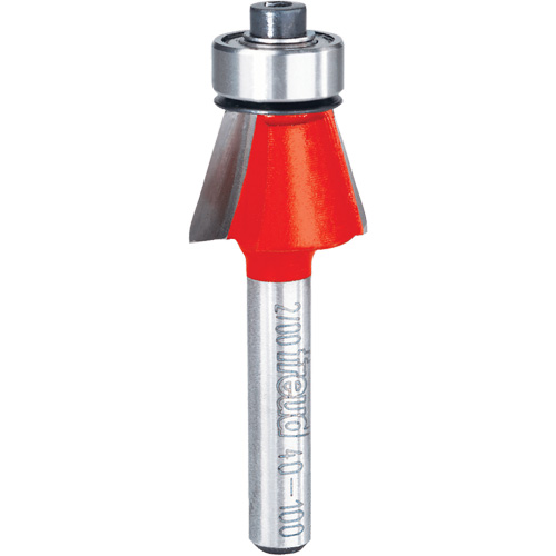 Router Bit - Chamfer Bit, 23/32" Dia., 1/4" Shank