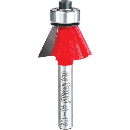 Router Bit - Chamfer Bit, 15/16" Dia., 1/4" Shank