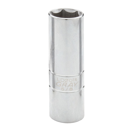 Spark Plug Socket, 1/2" Drive, 5/8" Socket, 2-1/2" L