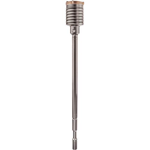 One Piece Spline Shank Core Drill Bit, 1-3/4", 3" Depth of Cut