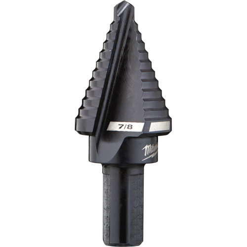 #7 Step Drill Bit, 7/8" - High Speed Steel