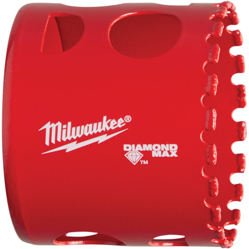 Diamond Plus™ Hole Saw, 2", 1-2/5" Depth of Cut, Diamond