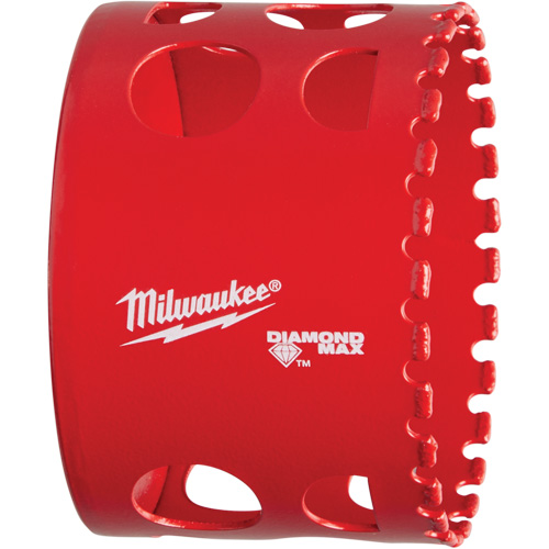 Diamond Plus™ Hole Saw, 2-1/2", 1-2/5" Depth of Cut, Diamond