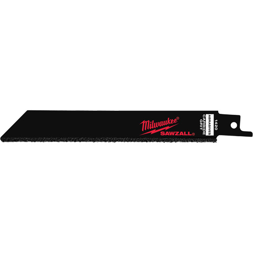 Grit Sawzall® Blade, Carbide, 9" L x 3/4" W