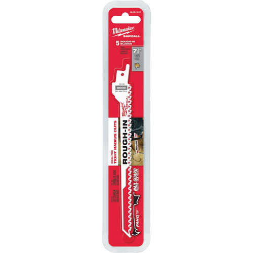 Sawzall® Rough-In Blade, Bi-Metal, 10 TPI, 7-3/8" L x 1" W