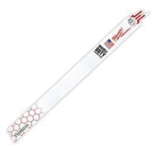 The Torch™ Sawzall® Blade, Bi-Metal, 10 TPI, 12" L x 1" W