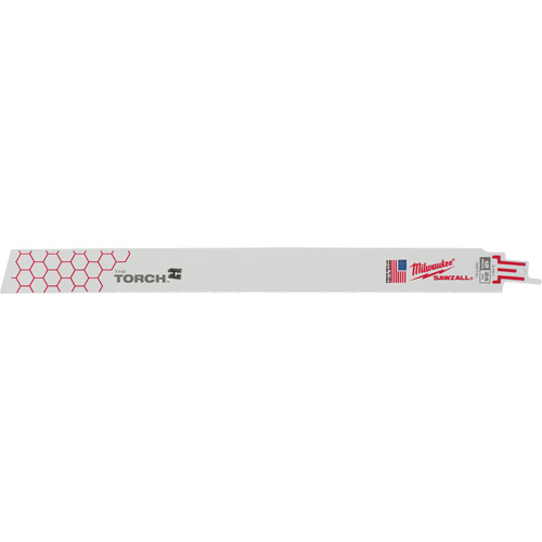 The Torch™ Sawzall® Blade, Bi-Metal, 24 TPI, 12" L x 1" W