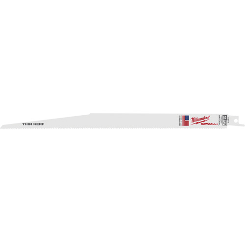 The Torch™ Sawzall® Blade, Bi-Metal, 10 TPI, 12" L