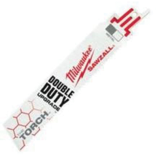 The Torch™ Sawzall® Blade, Bi-Metal, 10 TPI, 6" L x 1" W