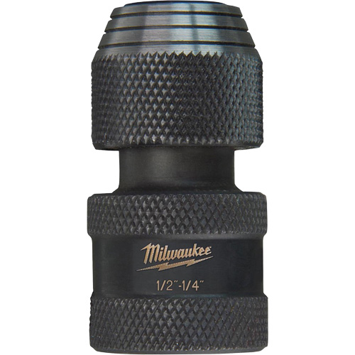 Shockwave™ Impact Driver Square to Hex Socket Adapter, Impact, 1/4" Drive, 1/2" Socket, 1.875" L