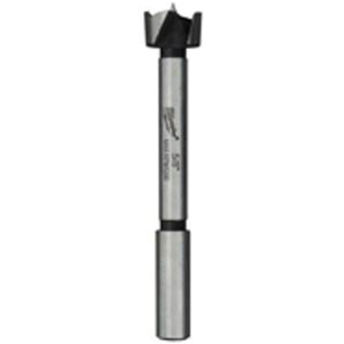 Forstner Wood Bit, 1/2", 3/8" Shank, 3-1/2" Length