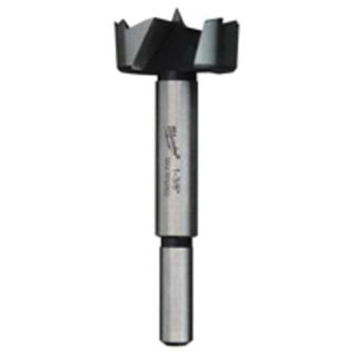 Forstner Wood Bit, 1", 3/8" Shank, 3-1/2" Length
