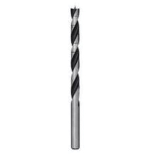 Brad Point Wood Bit, 1/8", 2-3/4" Length, 1/8" Shank