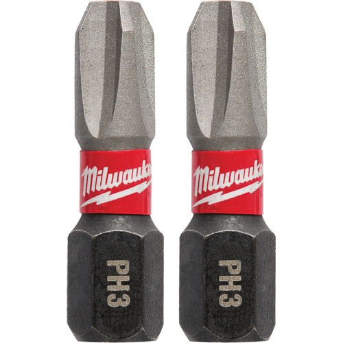 Shockwave™ Insert Bits, Phillips, #3, 1/4" Drive