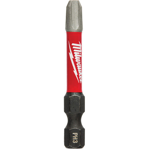 Shockwave™ Impact Power Bit, Phillips, #3 Tip, 1/4" Drive Size, 2" Length