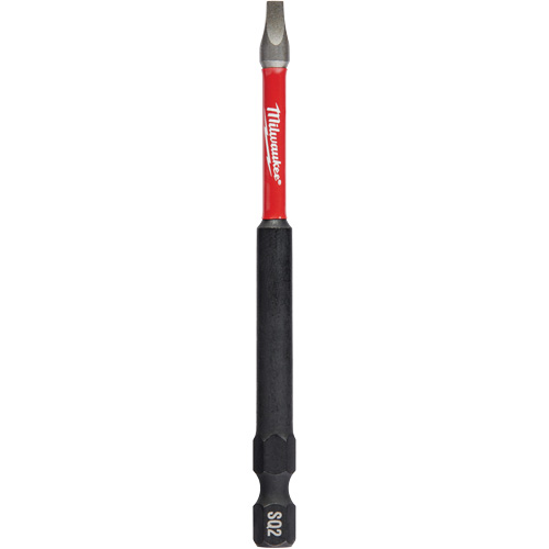 Shockwave™ Impact Duty™ Power Bit, Square, #2 Tip, 1/4" Drive Size, 3-1/2" Length