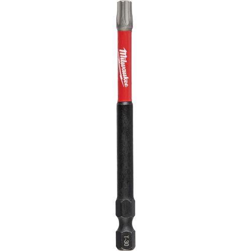 Shockwave™ Impact Power Bit, Torx, T-30 Tip, 1/4" Drive Size, 3-1/2" Length