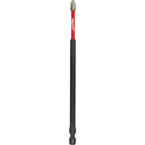 Shockwave™ Phillips Power Insert Bit, Phillips, #2 Tip, 1/4" Drive Size, 6" Length