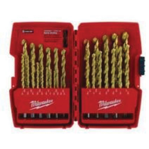 Thunderbolt® Drill Bit Set, 29 Pieces, High Speed Steel