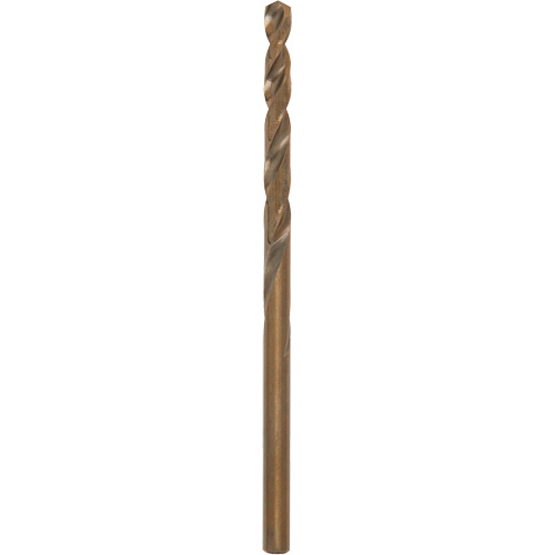 Red Helix™ Jobber Drill Bit, High Speed Steel, 5/32", 3-2/16" L, 2" Flute, 135° Point Angle