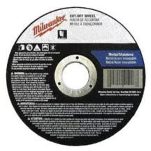Depressed Centre Cut-Off Wheels, 4-1/2" x 0.045", 7/8" Arbor, Type 27, Aluminum Oxide, 13580 RPM