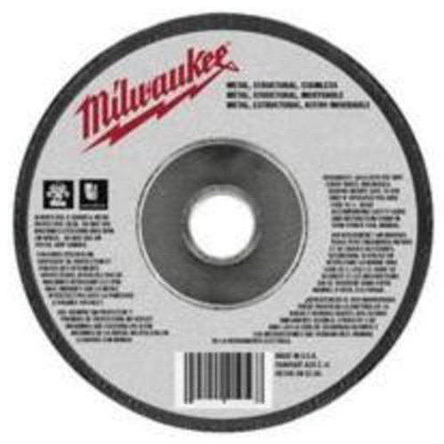 Reinforced Cut-Off Wheels, 6" x 0.045", 7/8" Arbor, Type 1, Aluminum Oxide, 10185 RPM
