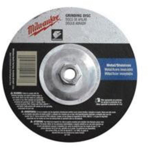 Grinding Wheel, 9" x 1/4", 5/8"-11 Arbor, Aluminum Oxide, Type 27