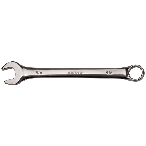Combination Wrench, 12 Point, 11/32", Chrome Finish
