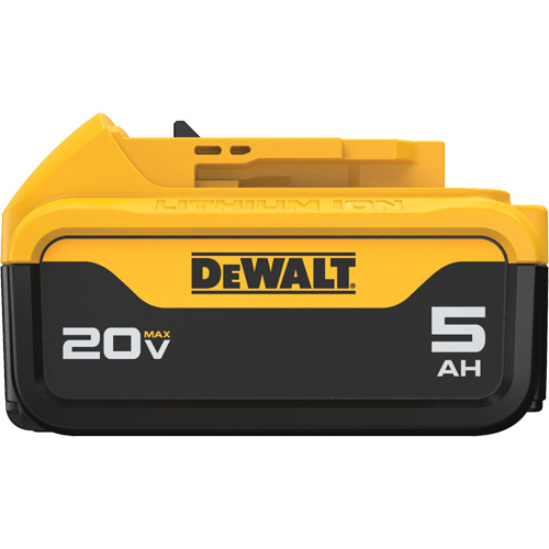 Max XR® Premium Battery Pack, Lithium-Ion, 20 V, 5 A