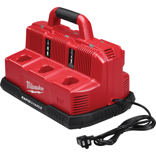 M18™ & M12™ Rapid Charge Station, 12 V/18 V, Lithium-Ion