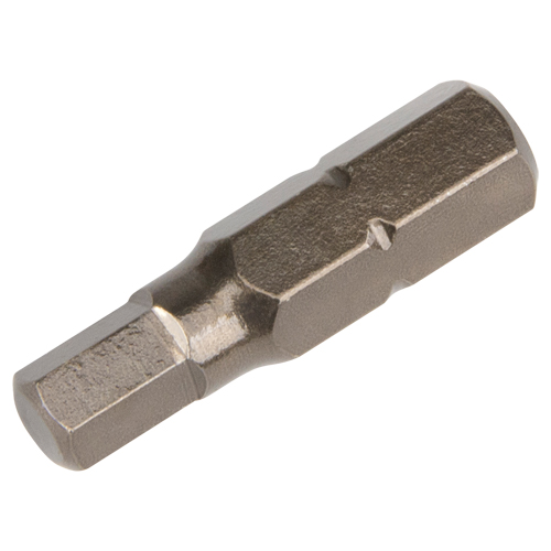 Screwdriver Bit, Hex, 1/20", 1/4" Drive