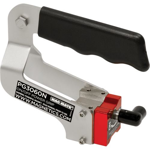 On/Off Power Grips, 6" Length, 2" Diameter, 60 lbs. Capacity