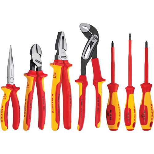 Insulated Tool Set, 1000 V, 7 Pcs