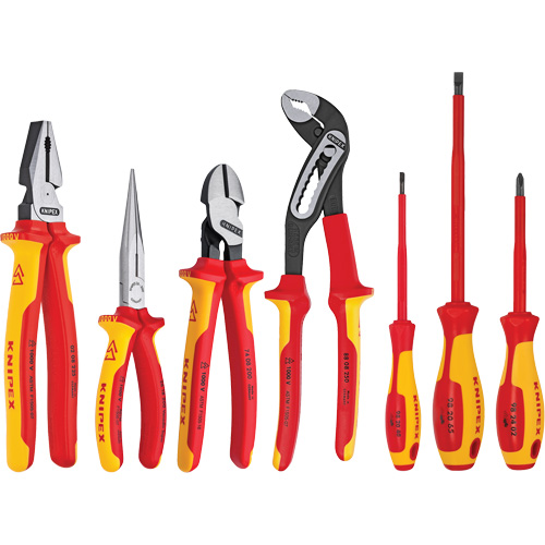 Insulated Tool Set, 1000 V, 7 Pcs